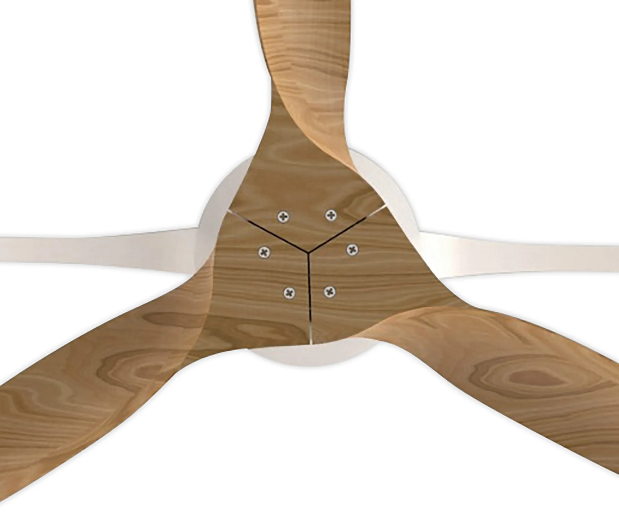 Nepal 75W LED Dimmable Ceiling Light & Fan, Remote / APP / Voice Controlled White M7532  Mantra Nepal